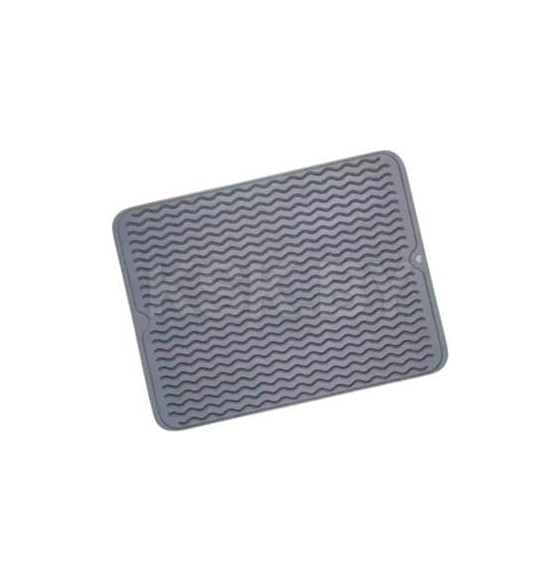 Коврик силиконовый 40х45 см сушилка для посуды, серый TDA4595 (TDA4595) 