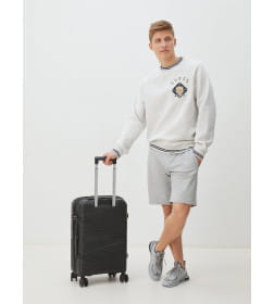 Чемодан на колесах Mironpan 23103 (S, черный)