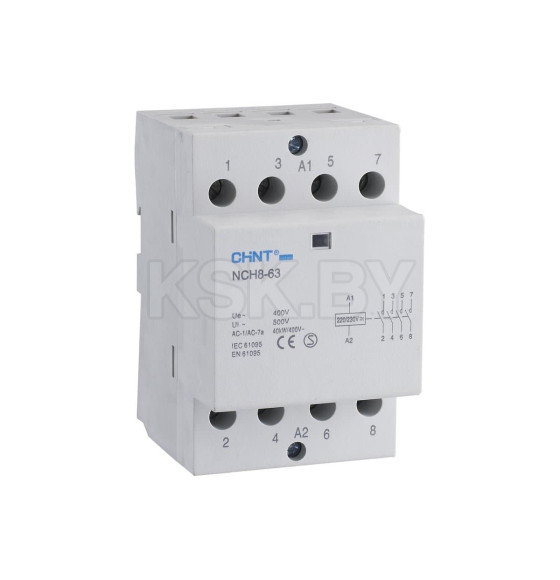Контактор модульный Chint NCH8-20/22 20А 2НЗ+2НО AC220/230В, 50Гц (R) (256087) 