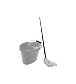 Комплект для влажной уборки МОП Vogue (серебряный) Spin&Clean SV3915СБ