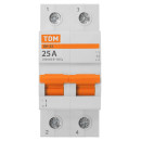 Выключатель нагрузки (мини-рубильник) ВН-32 2P 25A Home Use TDM SQ0211-0113 (SQ0211-0113) 