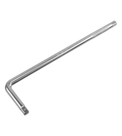 Вороток 1/2" 375х100 мм Г-образный CrV Denzel 14067
