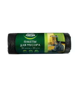 Пакеты для мусора Master FRESH 30л 30шт (черные)