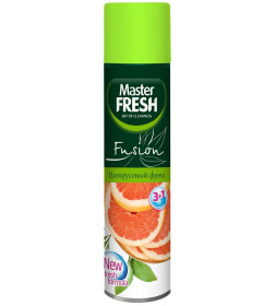 Освежитель воздуха в аэроз. упаковке  Master FRESH  "Цитрусовый фреш" 300 мл 