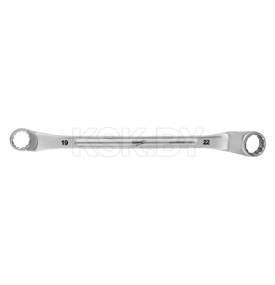 Ключ накидной 19x22 мм 75° Milwaukee 4932492748 (4932492748)