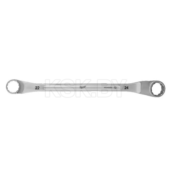 Ключ накидной 22x24 мм 75° Milwaukee 4932492751 (4932492751)