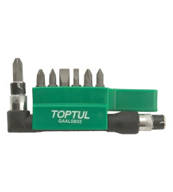 Набор бит 1/4" 30 мм (8 шт.) TOPTUL GAAL0802