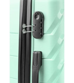 Чемодан на колесах DoubleW YF-PP02 (М, бирюзовый)