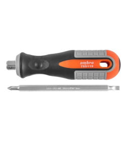 Отвертка комбинированная РН1/SL5x100 мм ROUND GRIP Ombra 755110