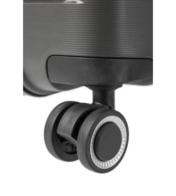 Чемодан на колесах DoubleW YF-PP02 (M, серый)