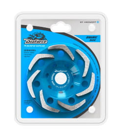 Чашка алмазная 125х22,23 мм DIAFORCE DINAMIC BASIC 520004B