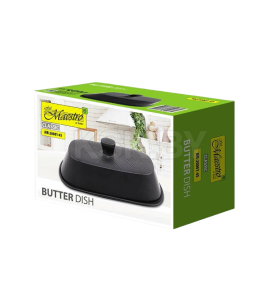 Масленка керамическая "Black", MR-20001-45 Maestro (MR-20001-45) 