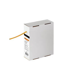 Трубка термоусаживаемая ТУТнг 4/2 желтая (упак. 10 м) TDM SQ0518-0403