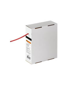Трубка термоусаживаемая ТУТнг 4/2 красная (упак. 10 м) TDM SQ0518-0402