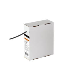 Трубка термоусаживаемая ТУТнг 4/2 черная (упак. 10 м) TDM SQ0518-0406