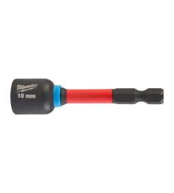 Насадка торцевая шестигранная 10х65 мм магнитная c хвостовиком 1/4" Hex SHOCKWAVE™ Milwaukee 4932492441