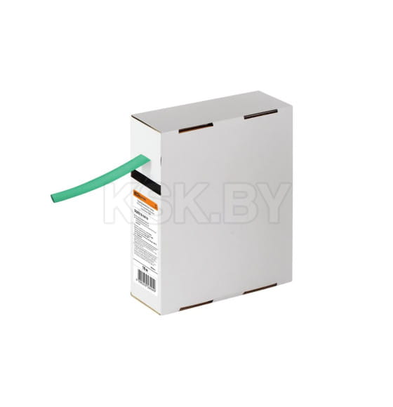 Трубка термоусаживаемая ТУТнг 8/4 зеленая (упак. 10 м) TDM SQ0518-0419 (SQ0518-0419) 