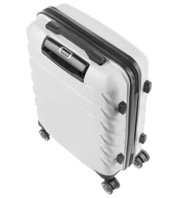 Чемодан на колесах DoubleW YF-PP02 (M, белый)