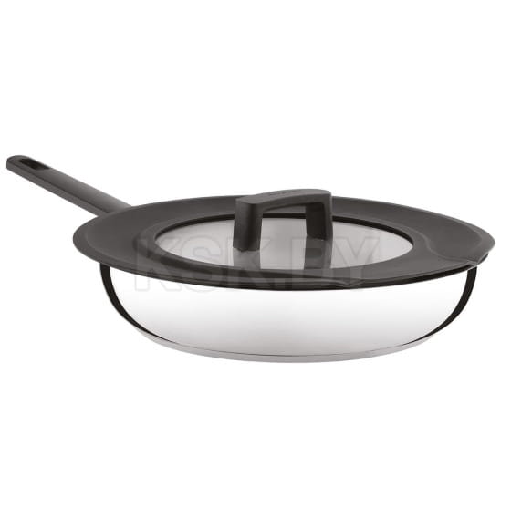 Набор сковород (3 пр) Uqonic Downdraft с крышкой (24см, 28см), 1111048 BergHOFF (1111048) 