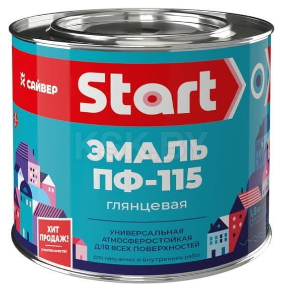 Эмаль ПФ-115 Start фисташковая, 1,8 кг