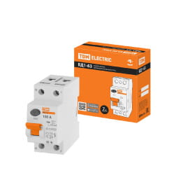 Устройство защитного отключения УЗО ВД1-63 2Р 100А 100мА TDM SQ0203-0023