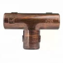 Тройник соединительный для труб пвх d16 Медный Век (BTT1-16-16-5) 