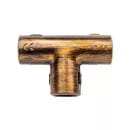 Тройник соединительный для труб пвх d16 Бронзовый век (BTT1-16-25-5) 
