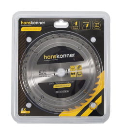 Диск пильный по дереву 185x36Tх20x2.6 мм Hanskonner H9022-185-20/16-36