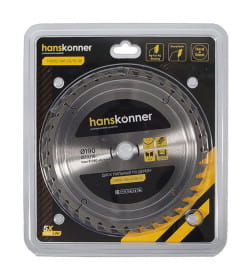 Диск пильный по дереву 190x36Tх20x2.6 мм Hanskonner H9022-190-20/16-36