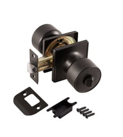 Ручка защелка Punto DK772/BL BL-BK (фикс.) черный