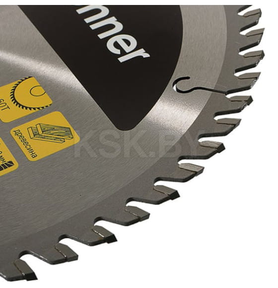 Диск пильный по дереву 255x60Tх30x3.0 мм Hanskonner H9022-255-30-60 (H9022-255-30-60) 