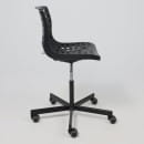 Кресло рабочее поворотное ORA, пластик, черный (105833) 