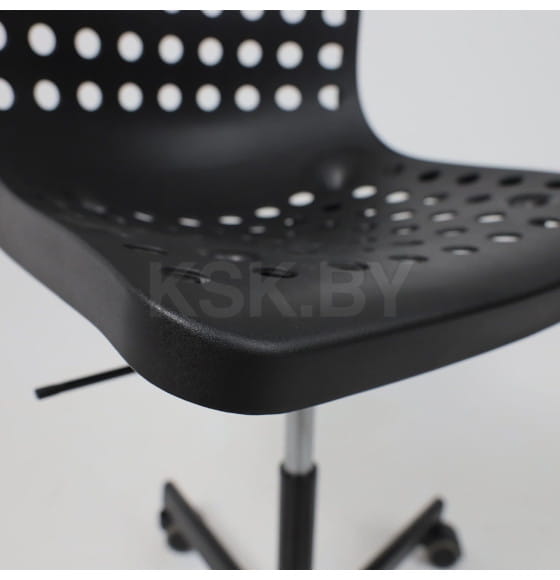 Кресло рабочее поворотное ORA, пластик, черный (105833) 