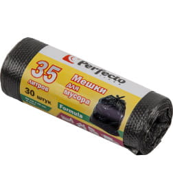 Пакеты для мусора Formula, 35 л, 30 шт., PERFECTO LINEA