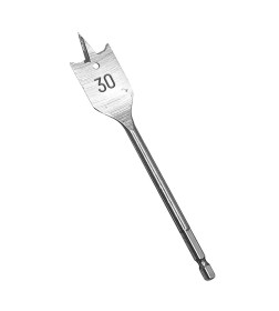 Сверло по дереву перьевое 30х152 мм VERTEXTOOLS 1133-30