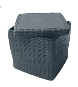 Сундук уличный для хранения Springhouse Bari Box S, графит, Артикул: STO3BL