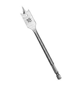 Сверло по дереву перьевое 18х152 мм VERTEXTOOLS 1133-18