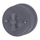 Выключатель 1-кл. проходной, пластик, цвет Титан (B1-201-26) 