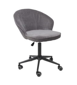 Кресло FOXY, темно-серый шенилл Ote Canna 456/черный