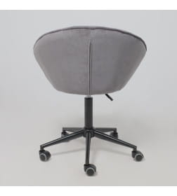 Кресло FOXY, темно-серый шенилл Ote Canna 456/черный