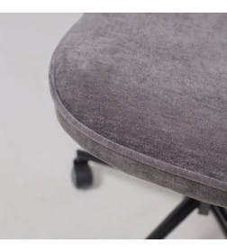 Кресло FOXY, темно-серый шенилл Ote Canna 456/черный