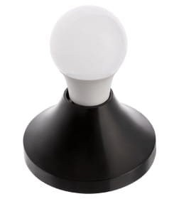 Патрон-основание керамический E27, черный TDM SQ0335-0034