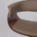 Стул барный ROSSI, экокожа, шоколадный C-5/черный (116839) 