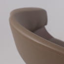 Стул барный ROSSI, экокожа, шоколадный C-5/черный (116839) 