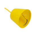 Патрон Е27 пластиковый с подвесом 1 м, желтый TDM SQ0335-0065 (SQ0335-0065) 