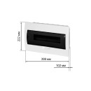Бокс ЩРВ-П-18 модулей, встраиваемый, пластик, IP41 TDM SQ0902-0005 (SQ0902-0005     ) 