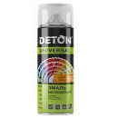 Эмаль аэрозольная акриловая DETON UNIVERSAL быстросохнущая, RAL 7024 графитовый серый, 520 мл