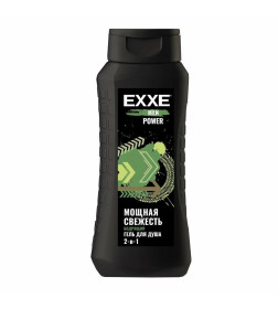 Гель для душа EXXE MEN 2в1 "Бодрящий" POWER 400 мл