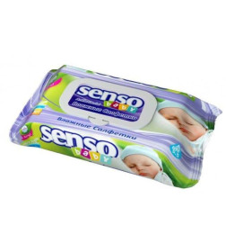 Салфетки влажные детские SENSO BABY 72 шт