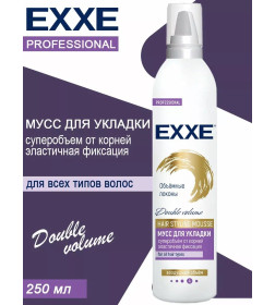 Мусс для укладки волос EXXE Обьемные локоны 250мл